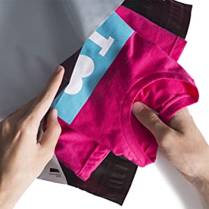 poly mailers, tamper evident