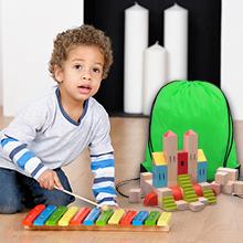 Multicolor Drawstring Backpack