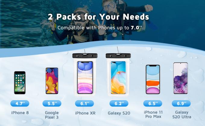 waterproof phone pouch