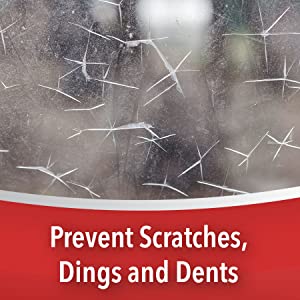 prevent scratches, dings, and dents