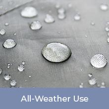 CARGOES COVER CANVAS & SUPPLY Canvas Tarpaulin for Roof, Outdoor, Patio. Rain or Sun (Reversible, Silver and Black) 0