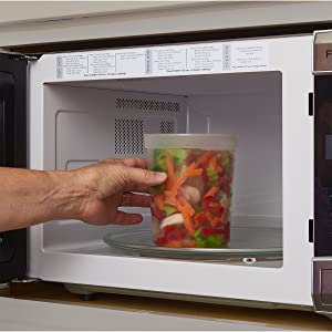 Storage Box Deli Food Storage Containers With Lids 32 Ounce, Quart Pack of 24 - Plastic Microwaveable Container 1