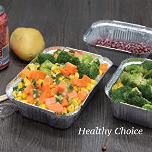 Compartments Takeaway Eco Friendly Dinnerware Flat Board Lids, Hot Cold Freezer Oven Safe Treat Goodie Party Leftovers 1