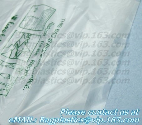 biodegradable shopping plastic bag, Biodegradable Plastic Merchandise Bags, handle plastic corn starch based biodegradab