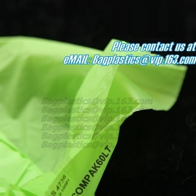biodegradable plastic shopping bags die cut handle bag, Biodegradable Shopping Plastic Bag, 100% corn die cut handle bio