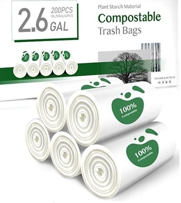 BIO BAGS, COMPOSTABLE SACKS, oxo-biodegradable bag, Oxo biodegradable garbage bags on roll