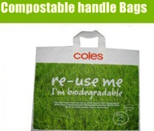 PBAT+PLA 100% compostable bio degradable vest shopping bags, biodegradable and compostable hdpe plastic t-shirt bag