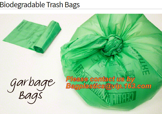 Super Value Pack Food Scrap Kitchen Trash Bags Garden Compost bag, compostable gift bag, biodegradable compostable bag