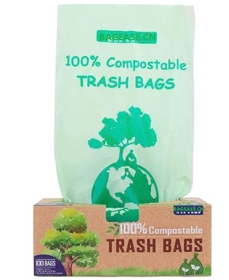 custom made biodegradable and compostable plastic garbage rolls bags, Compostable hospital resealable bag