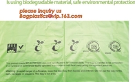 eco friendly biodegradable plastic compostable garbage bags, compostable biodegradable printed charity donation bag