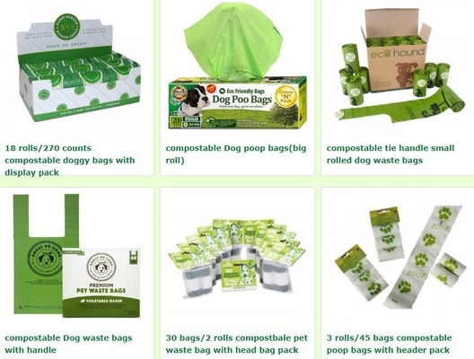Food Waste Caddy Liner Compostable Garbage Bags Including 50 Bags, Compostable T-Shirt Bag, Degradable Bag Manufacturer