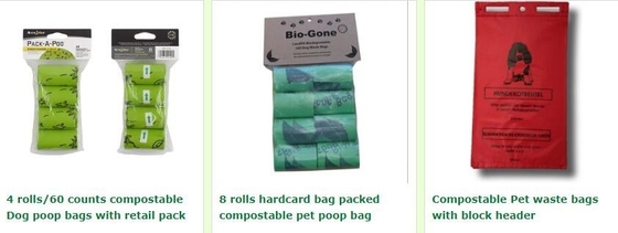 Food Waste Caddy Liner Compostable Garbage Bags Including 50 Bags, Compostable T-Shirt Bag, Degradable Bag Manufacturer