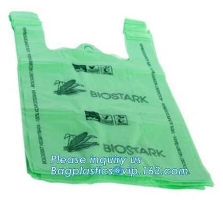 Biodegradable Garbage Bags Recycled Degradable Garbage Bags Compostable Rubbish Waste Basket Bins Liners Bags for Kitche