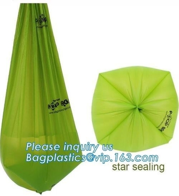 Eco Friendly Plastic Disposable Dog Poop Glove Bags, Eco Friendly Biodegradable Scented Colorful Disposable Dog Poop Bag