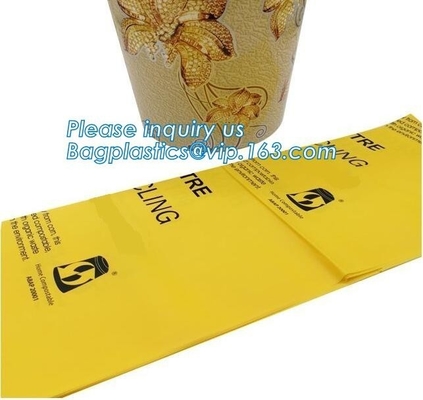 Promotional Disposable T-Shirt 100% Biodegradable Garbage Bags, Customized Compostable EPI D2W PLA Corn Starch 100% OXO