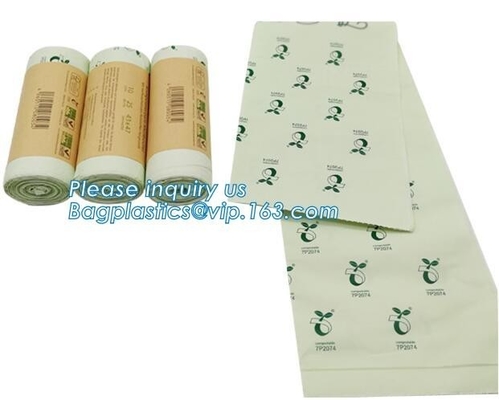 5 Litre (5L) Compostable Caddy Bin Liners For Food Waste, 150 Bags, Cornstarch 100% Biodegradable Compostable Plastic Su