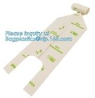 Eco-Friendly Reusable 100% Biodegradable Cornstarch Popcorn Bags, Compostable EPI 100% OXO Biodegradable Plastic Bags