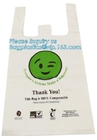 Compostable Eco-Friendly Material Non Toxic Food Grade T Shirt Bread Packaging Bathroom Desktop Waste Bins Liners