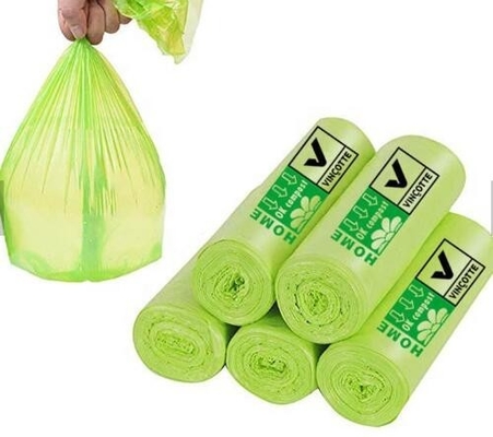 Cornstarch Compostable Shopping Plastic Food Handle T-Shirt Bag, Customized Degradable And Compostable Plastic Food Pack