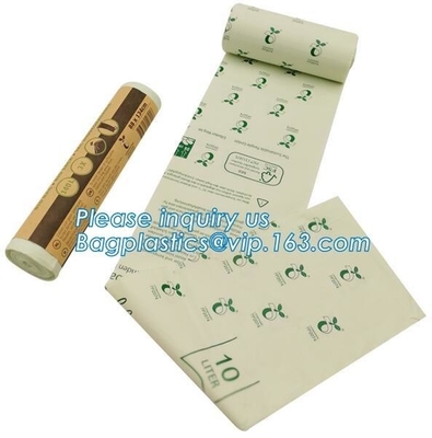 Cornstarch Compostable Shopping Plastic Food Handle T-Shirt Bag, Customized Degradable And Compostable Plastic Food Pack