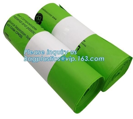 Compost Corn Eco Friendly Compostable Biodegradable Food Bags With EN13432 BPI OK Compost Home ASTM D6400 Certificates