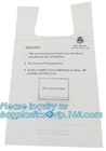 Manufacture Promotional Eco-Friendly Custom Plastic Drawstring Kitchen Trash Bags, Biodegradable PLA Plastic Food Bag