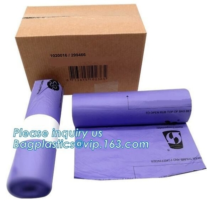 Trash Bag Recycling Garbage Bags Wastebasket Liners For Home Office Kitchen Bathroom Car corn starch bio bags, bio sacks