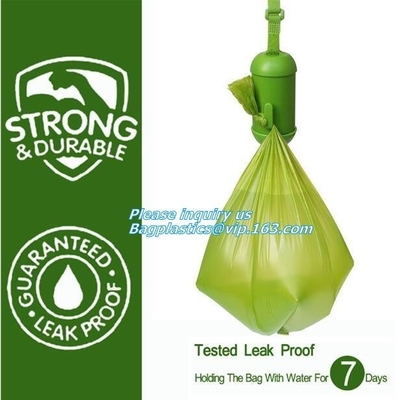 Pet Supplies Products Biodegradable Plastic Compostable Pet Poop Bags, Leak-Proof Dog Poop Bag On Roll, Refill Bags With