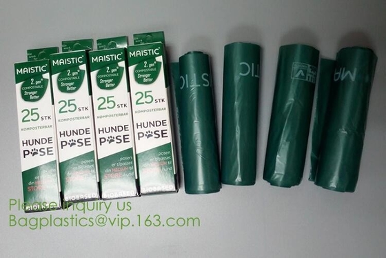 Hospital Medical Custom Cassava Scented Compostable Eco pack Bio Degradable Garbage Bags With Logo, Bagease Bagplastics