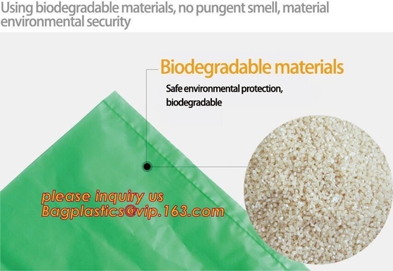 Made From Plants Customized wholesale biodegradable compostable pharmacy bag with singlet handle