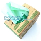 OEM 100% Compostable Eco Friendly Biodegradable Garbage Bags, 100% Biodegradable Compostable Plastic Garbage Bags