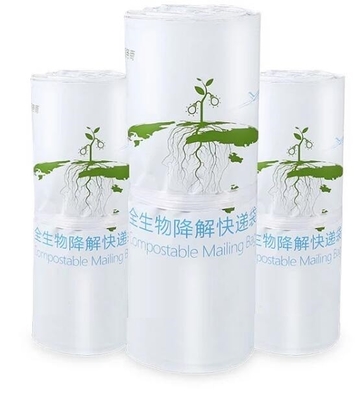 Green Garbage Cornstarch Bags Compostable Kitchen Food Waste Bags, compostable bioplastic trash bag food grade