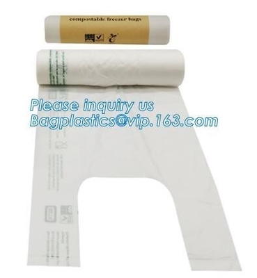 Cassava Biodegradable Pla Bin Bag/Compostable Garbage Bag Rolls/Cornstarched Bag, Compostable And Boidegradable K Pla