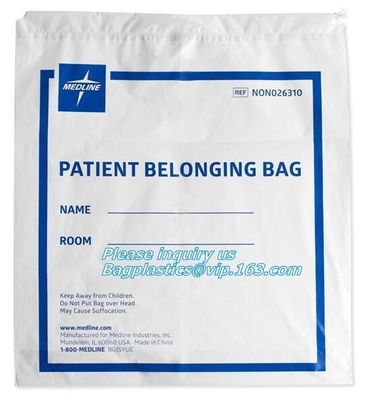 customer wholesale corn starch biodegradable compostable eco friendly laundry bag for hotel, Dissolvable laundry bag eco