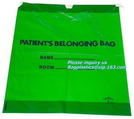 customer wholesale corn starch biodegradable compostable eco friendly laundry bag for hotel, Dissolvable laundry bag eco