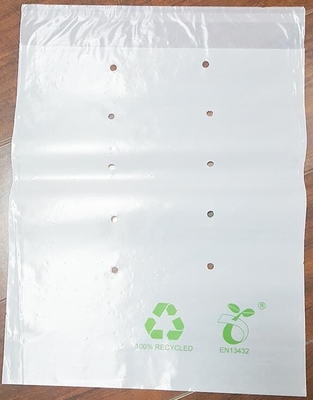 Custom design plant based compostable biodegradable mail courier handle bio eco shopping bag, mailing, self adhensive