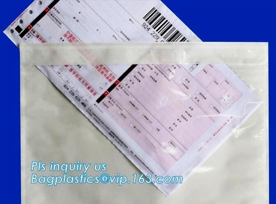 DHL Packing List Envelope, Paper Courier Bags, Mailing Bag, FedEx k packing list envelope, Custom printing PE pack
