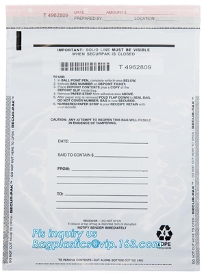 Care Security Bags Lok Security Bags Safe Security Bags Security Closure bags SECURITY BAGS & ENVELOPES, BAGPLASTICS, BA