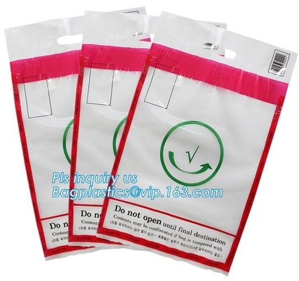 Examination Paper Security Bags Document Security Bags Evidence Bags Tamper Evident Property Bags Courier & Mail Bags Bi