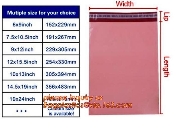 Custom Poly Mailer Bag With Logo& Self Seal Poly Mailing Bag&White Poly Mail Bag, Courier Mailing Bag / Wholesale 10x13