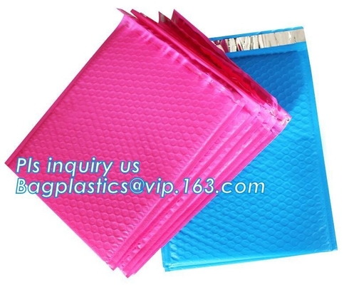 Colored Coex Film Metallic Bubble Mailer Envelope Metallic Padded Bubble Mailers Shipping Envelopes