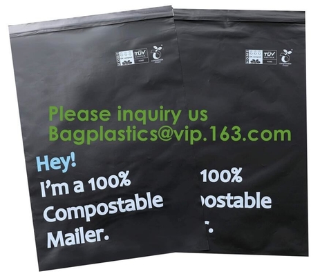 Envelopes With Self Adhesive Corn Starch Plastic Bags Mailing Packaging Envelopes Bags, Eco-Friendly