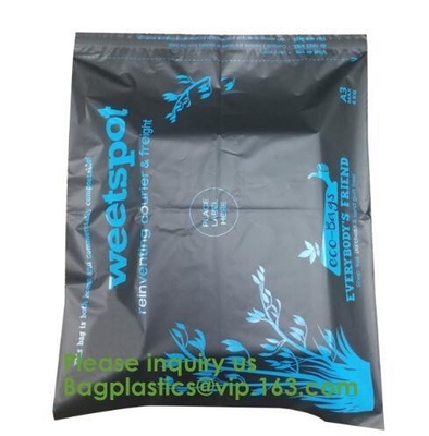 Custom Biodegradable Courier Bags Shipping Compostable Mailer Eco Mailing Bag Envelopes Shipping Bags