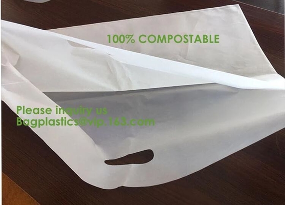 Compostable Biodegradable Packaging Mailing Bag With Handle,Biodegradable Compostable Plastic Courier Shipping Envelope