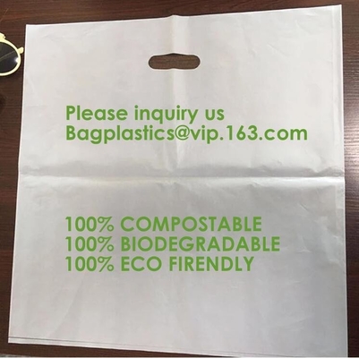 Biodegradable Compostable Plastic Courier Shipping Envelope Custom Matte Black Corn Mailers Bag Bagplastics Bageas