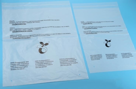 Corn Starch Compostable Bags Garment Pack Cloth Mailer Bags BIOCOMPOST CLOTH PAC Build-In Handle Shipping Mailer Bags