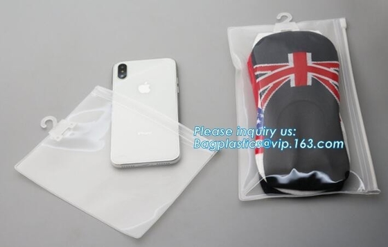 waterproof pvc swimwear bagwith hanger/pvc bikini bag/plastic bikini packaging bag plastic k bag swimwear  bagease