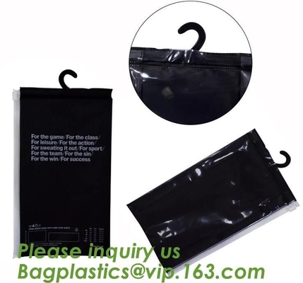 Frosted k bag EVA PVC hanger bag for clothes, EVA frost drawstring bag, Frosted Plastic EVA Garment Packing Bag zi