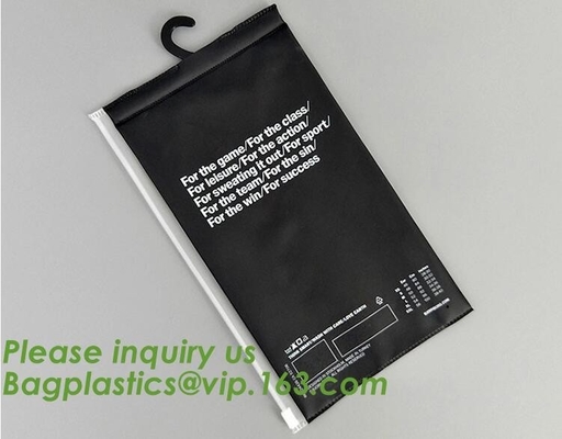 Frosted k bag EVA PVC hanger bag for clothes, EVA frost drawstring bag, Frosted Plastic EVA Garment Packing Bag zi