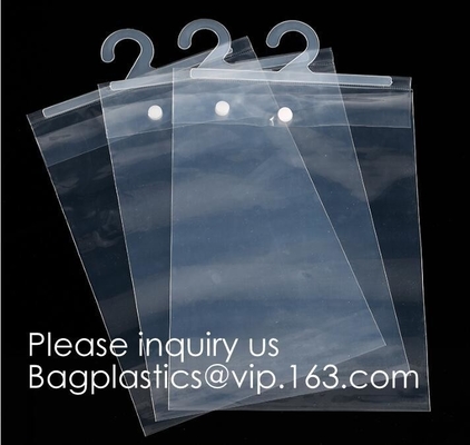 Cloth Hanger Hook Plastic Bags With k Hook Packaging Bag For Underwear Bikini Clothes,garment girl's bar packaging